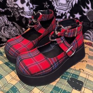 DEMONIA SPRITE-02 Platform Mary Jane Shoe